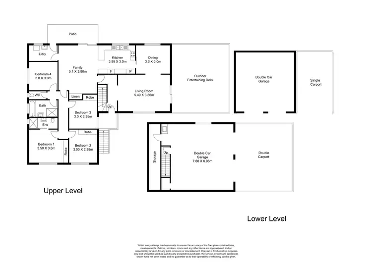 Floorplan of Homely house listing, 1 Marston Place, Macarthur ACT 2904