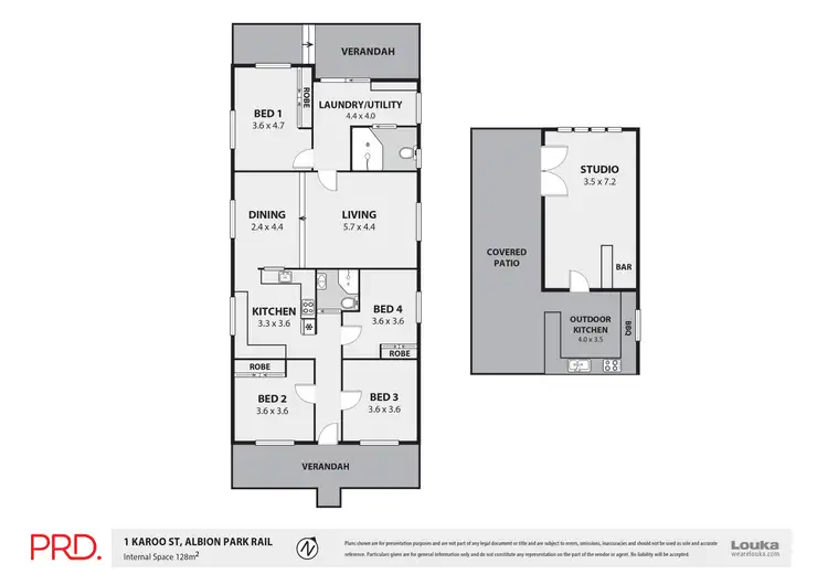 Floorplan of Homely house listing, 1 Karoo Street, Albion Park Rail NSW 2527