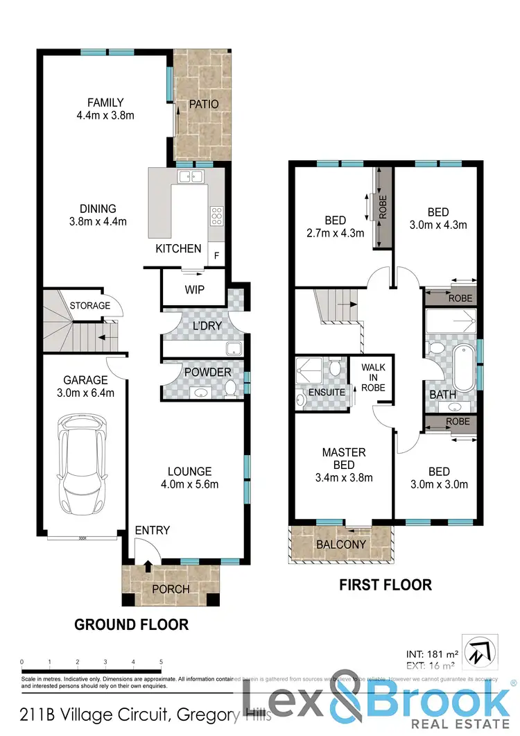 Floorplan of Homely house listing, 211B Village Circuit, Gregory Hills NSW 2557