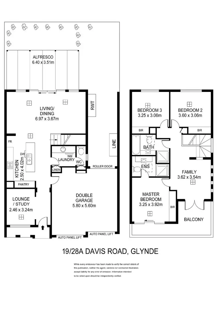 Floorplan of Homely house listing, 28A Davis Road, Residence 19, Glynde SA 5070