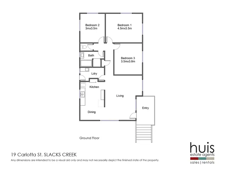 Floorplan of Homely house listing, 19 Carlotta Street, Slacks Creek QLD 4127