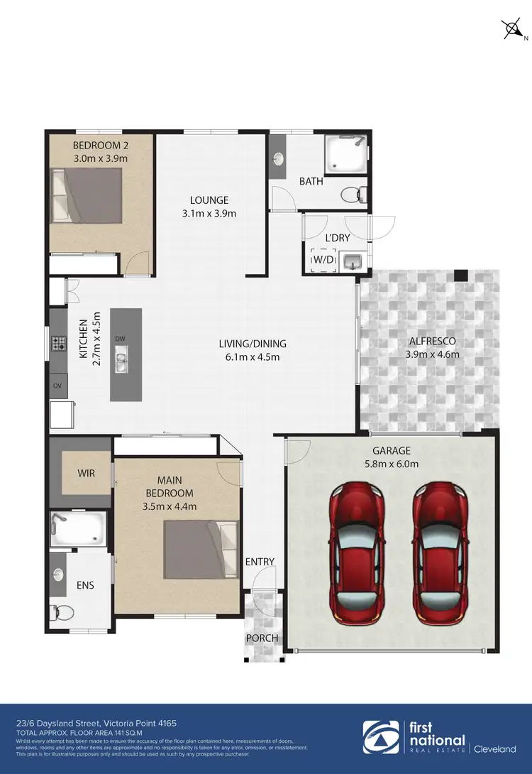 Floorplan of Homely unit listing, 23/6 Daysland Street, Victoria Point QLD 4165