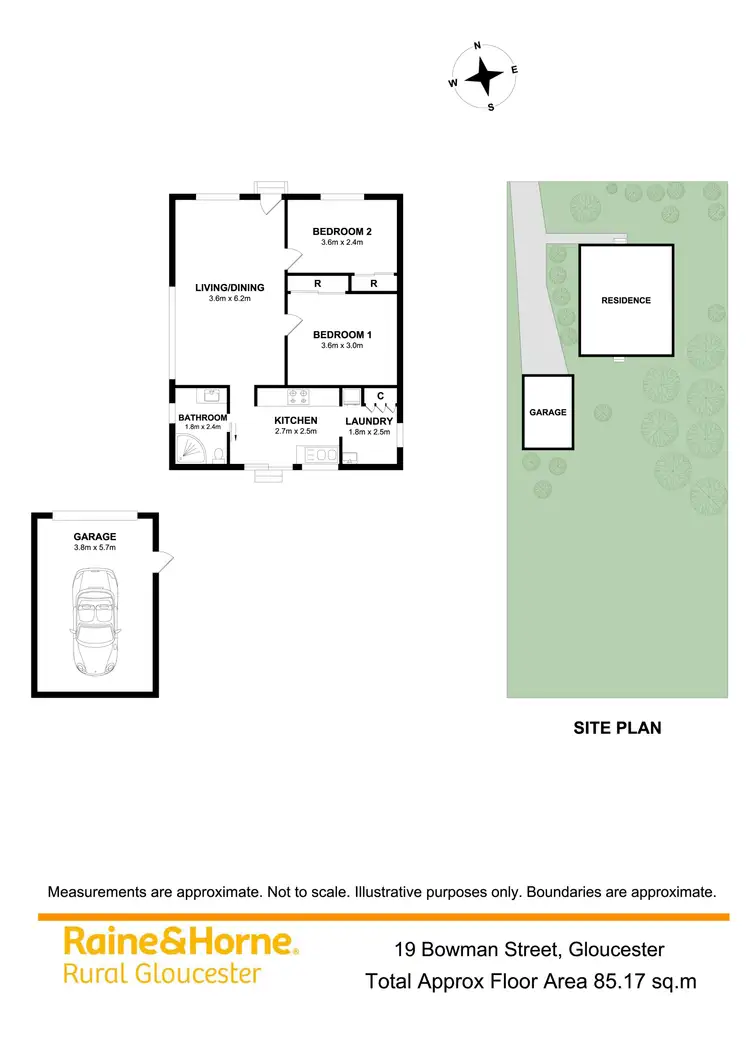 Floorplan of Homely house listing, 19 Bowman Street, Gloucester NSW 2422