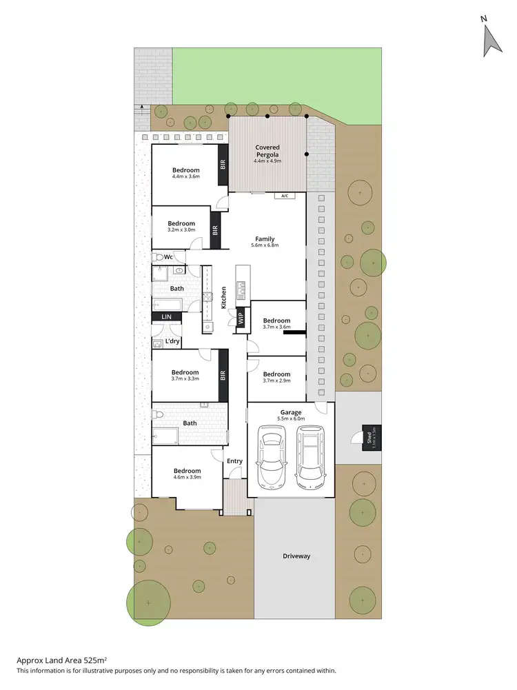 Floorplan of Homely house listing, 11 Thwaites Close, Highton VIC 3216