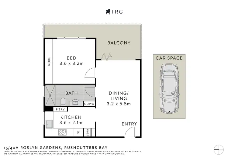 Floorplan of Homely apartment listing, 15/40A Roslyn Gardens, Rushcutters Bay NSW 2011