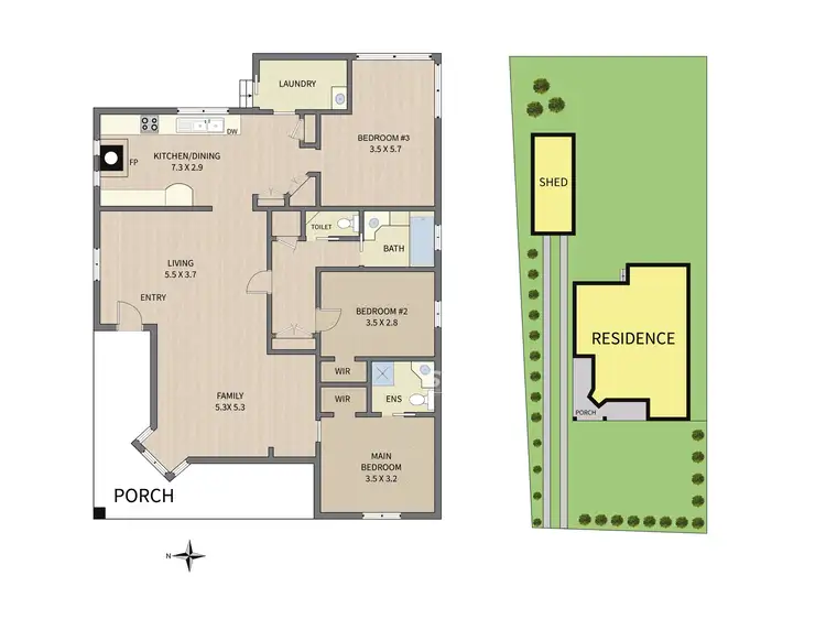 Floorplan of Homely house listing, 34 Farmers Road, Dumbalk VIC 3956