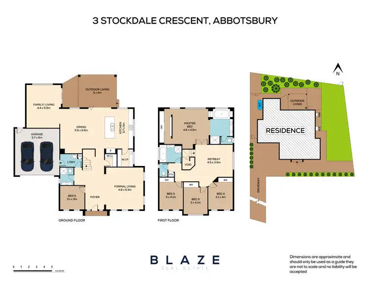 Floorplan of Homely house listing, 3 Stockdale Crescent, Abbotsbury NSW 2176