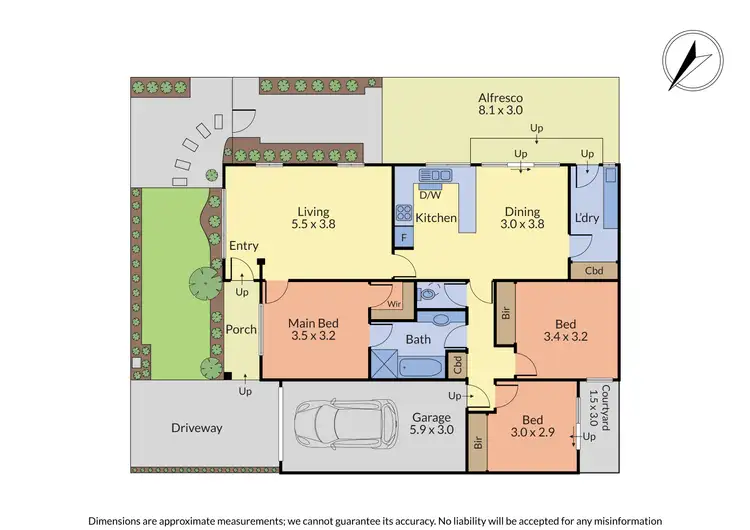 Floorplan of Homely house listing, 14 Quinn Court, Lysterfield VIC 3156