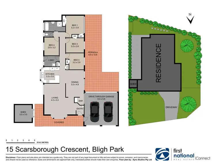 Floorplan of Homely house listing, 15 Scarsborough Crescent, Bligh Park NSW 2756