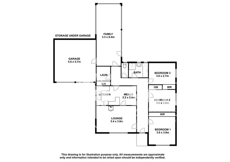 Floorplan of Homely house listing, 7 Eastview Avenue, Mount Gambier SA 5290