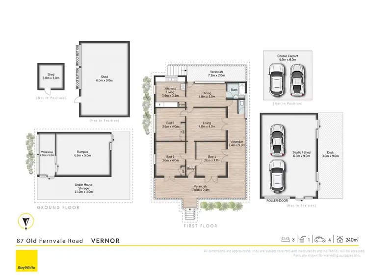 Floorplan of Homely rural property listing, 87 Old Fernvale Road, Vernor QLD 4306
