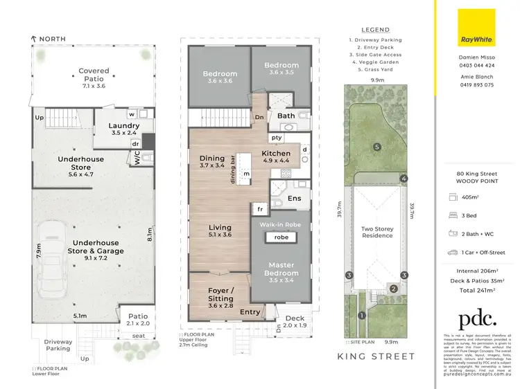 Floorplan of Homely house listing, 80 King Street, Woody Point QLD 4019
