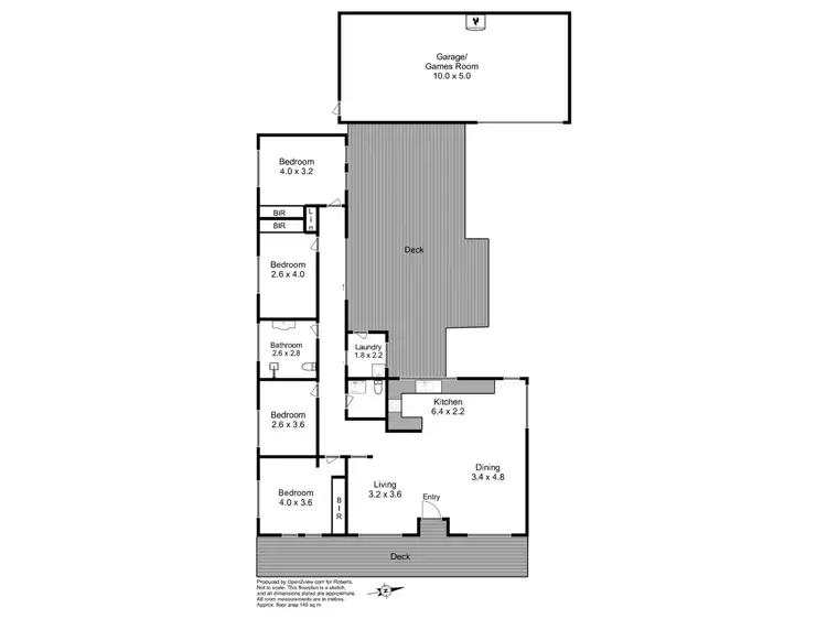 Floorplan of Homely house listing, 2 Caringa Place, Devonport TAS 7310