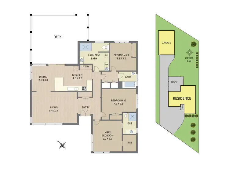 Floorplan of Homely house listing, 11 Williamson St, Fish Creek VIC 3959