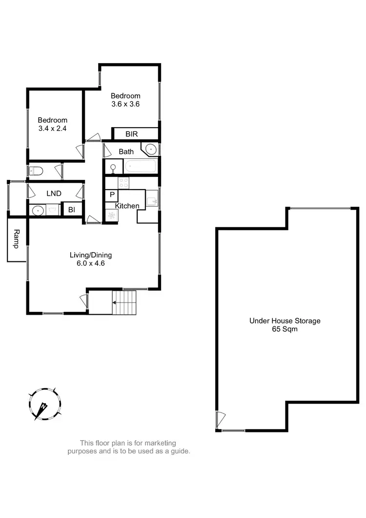 Floorplan of Homely house listing, 27 Viola Crescent, Gagebrook TAS 7030