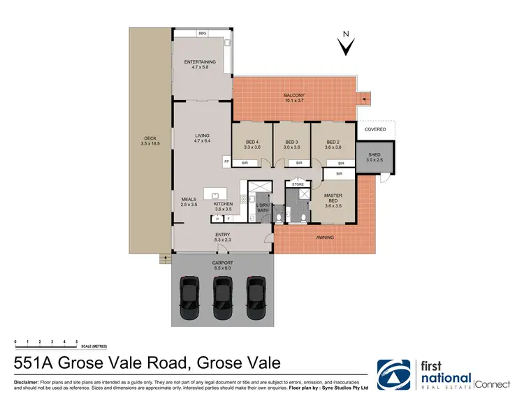 Floorplan of Homely house listing, 551A Grose Vale Rd, Grose Vale NSW 2753