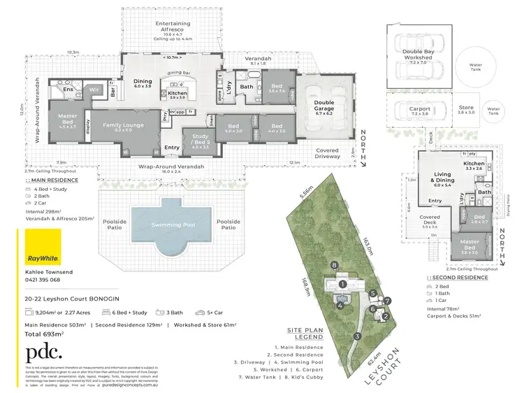 Floorplan of Homely rural property listing, 20-22 Leyshon Crt, Bonogin QLD 4213