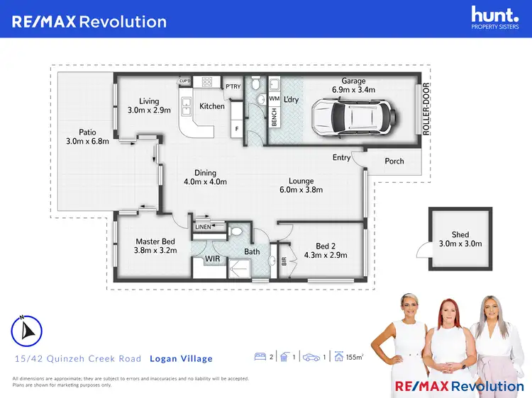 Floorplan of Homely retirement listing, 15/42 Quinzeh Creek Road - Over 50's Lifestyle Community, Logan Village QLD 4207