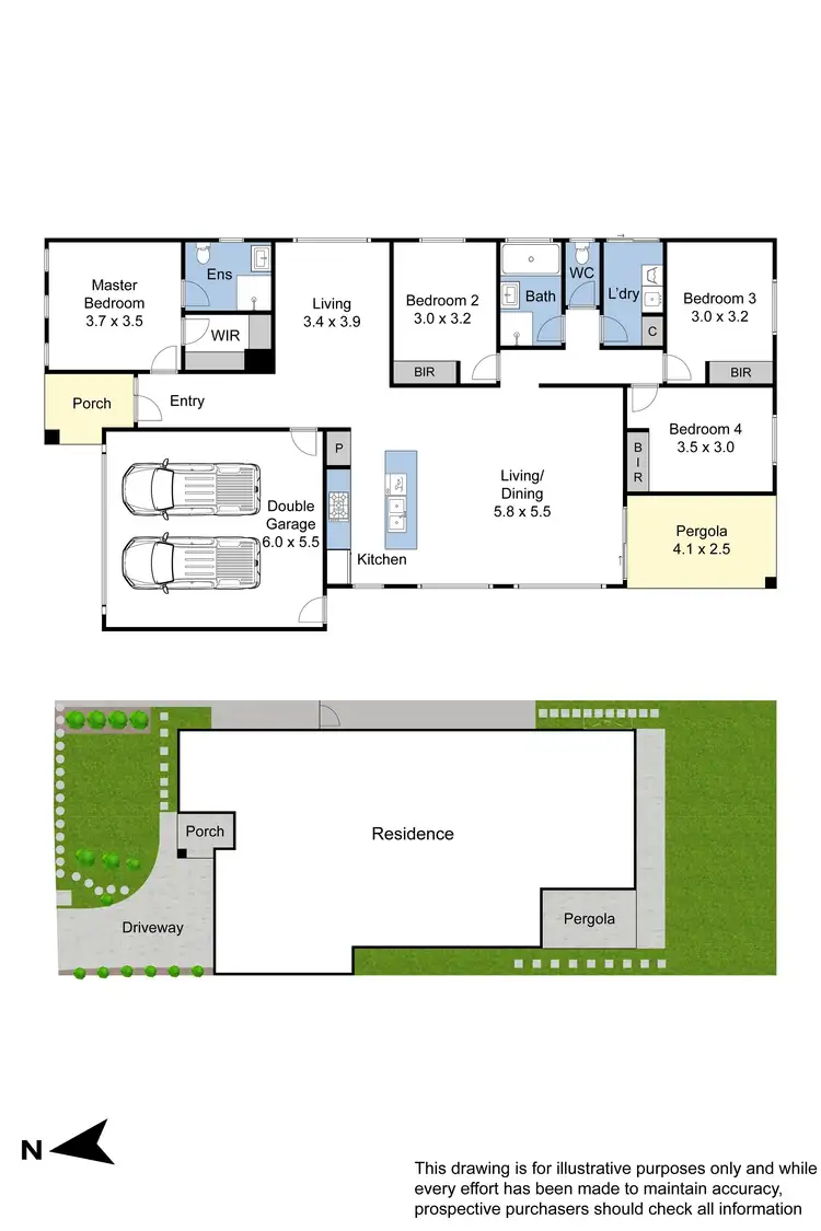 Floorplan of Homely house listing, 14 Chestnut Avenue, Clyde VIC 3978