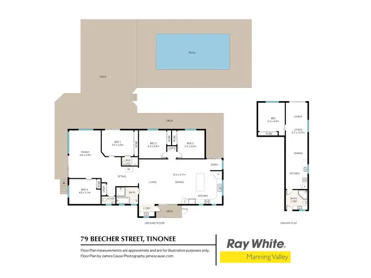 Floorplan of Homely rural property listing, 79 Beecher Street, Tinonee NSW 2430