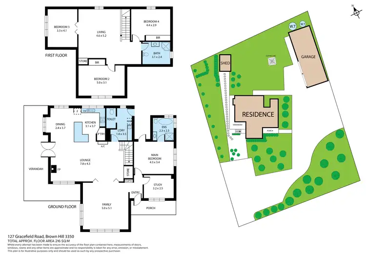 Floorplan of Homely house listing, 127 Gracefield Road, Brown Hill VIC 3350
