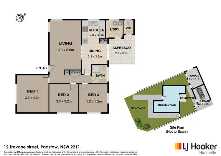 Floorplan of Homely house listing, 12 Trevone Street, Padstow NSW 2211