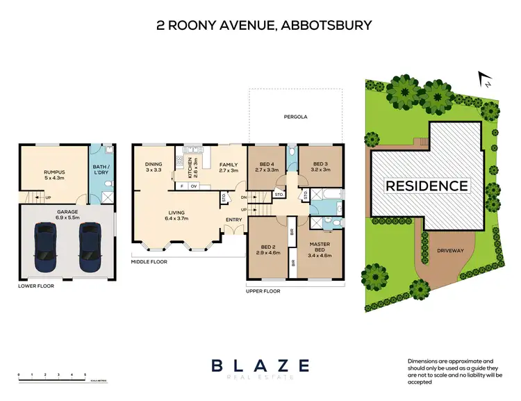 Floorplan of Homely house listing, 2 Roony Avenue, Abbotsbury NSW 2176