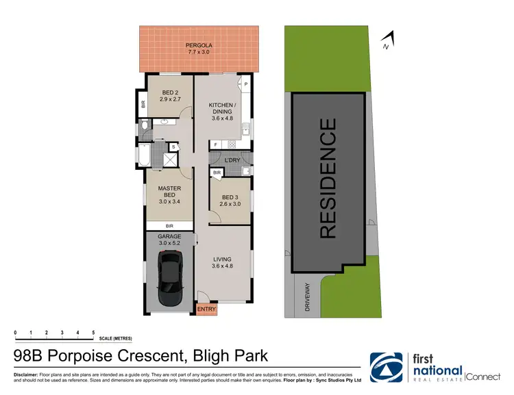 Floorplan of Homely house listing, 98B Porpoise Crescent, Bligh Park NSW 2756
