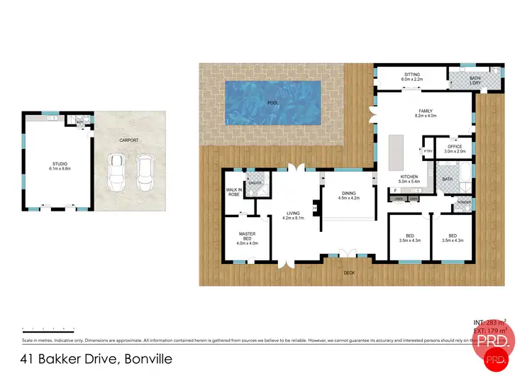 Floorplan of Homely house listing, 41 Bakker Drive, Bonville NSW 2450