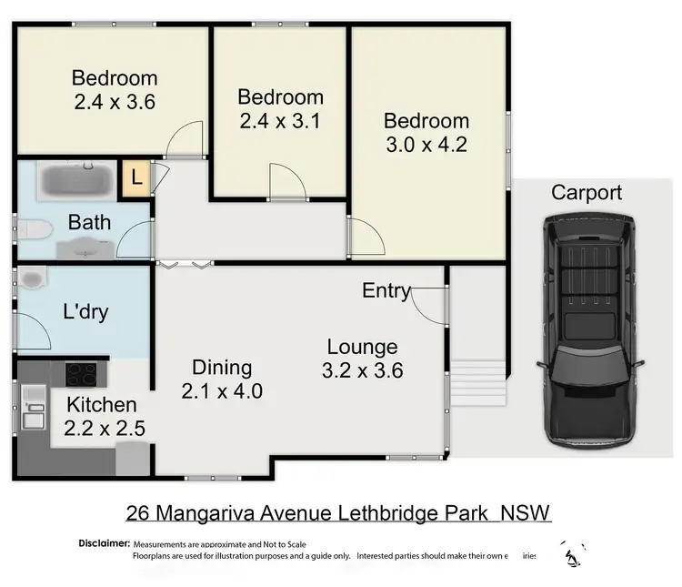 Floorplan of Homely house listing, 26 Mangariva Avenue, Lethbridge Park NSW 2770
