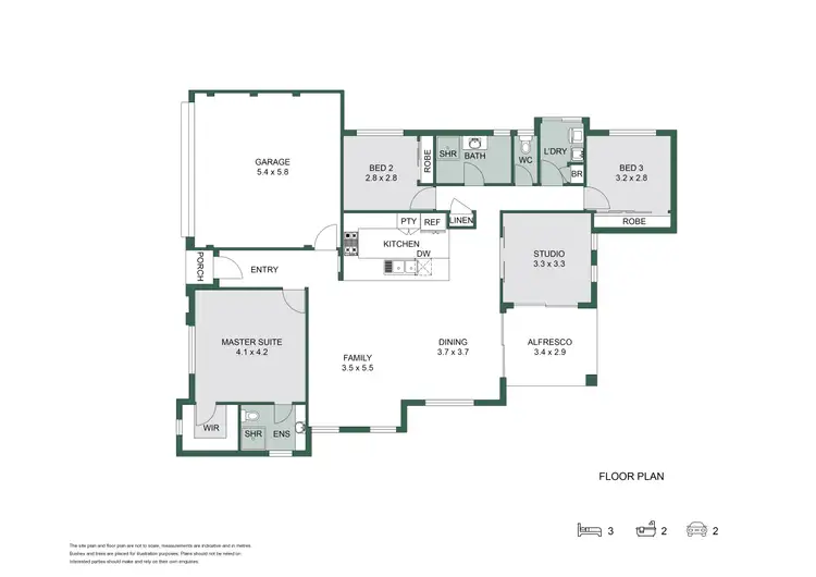 Floorplan of Homely house listing, 81 Chatsworth Drive, Erskine WA 6210