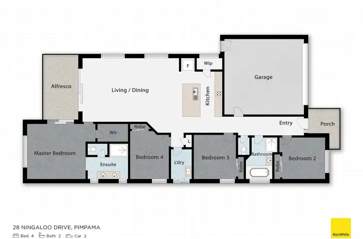 Floorplan of Homely house listing, 8 Kalgoorlie Street, Pimpama QLD 4209