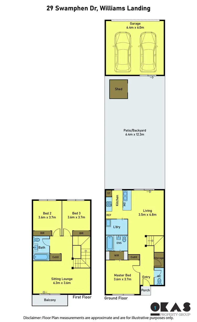 Floorplan of Homely house listing, 29 Swamphen Drive, Williams Landing VIC 3027