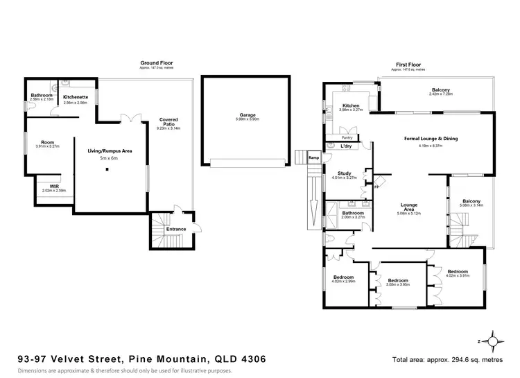 Floorplan of Homely house listing, 93-97 Velvet Street, Pine Mountain QLD 4306