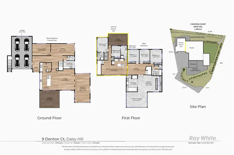 Floorplan of Homely house listing, 9 Denton Court, Daisy Hill QLD 4127