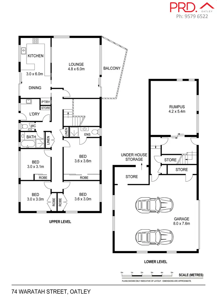 Floorplan of Homely house listing, 74 Waratah Street, Oatley NSW 2223