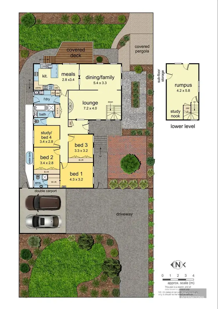 Floorplan of Homely house listing, 43 Cambrian Crescent, Wheelers Hill VIC 3150