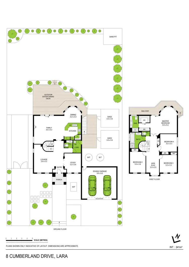 Floorplan of Homely house listing, 8 Cumberland Drive, Lara VIC 3212