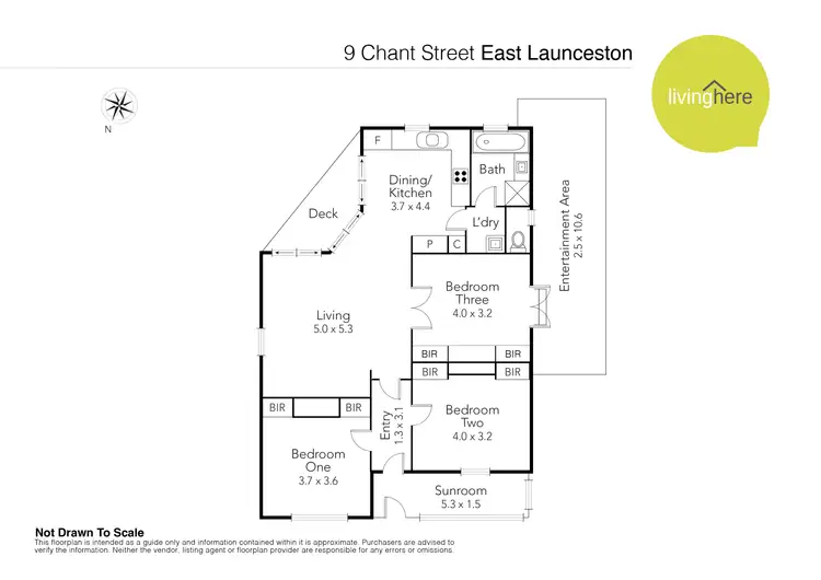 Floorplan of Homely house listing, 9 Chant Street, East Launceston TAS 7250