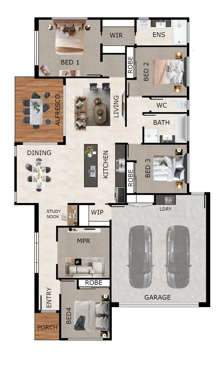 Floorplan of Homely house listing, 7B Rotary Crescent, Redcliffe QLD 4020
