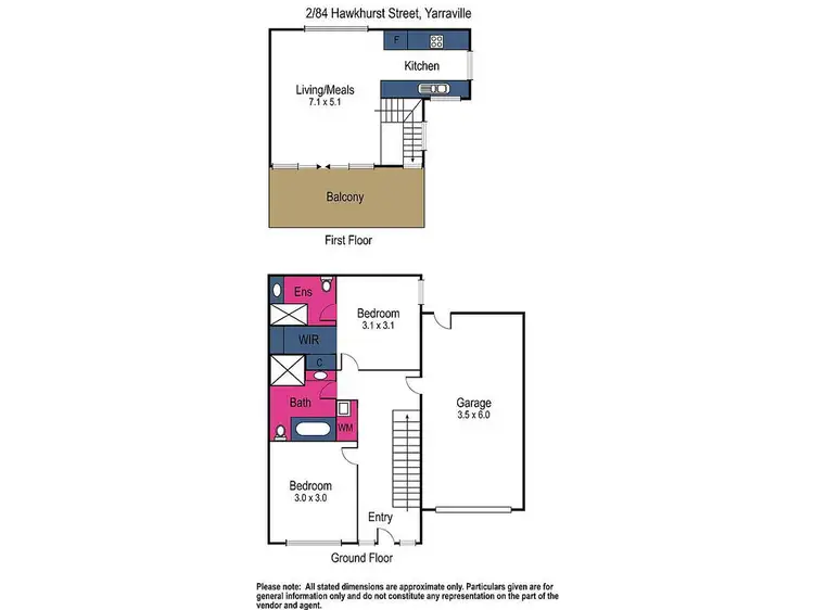 Floorplan of Homely house listing, 86 Hawkhurst Street, Yarraville VIC 3013