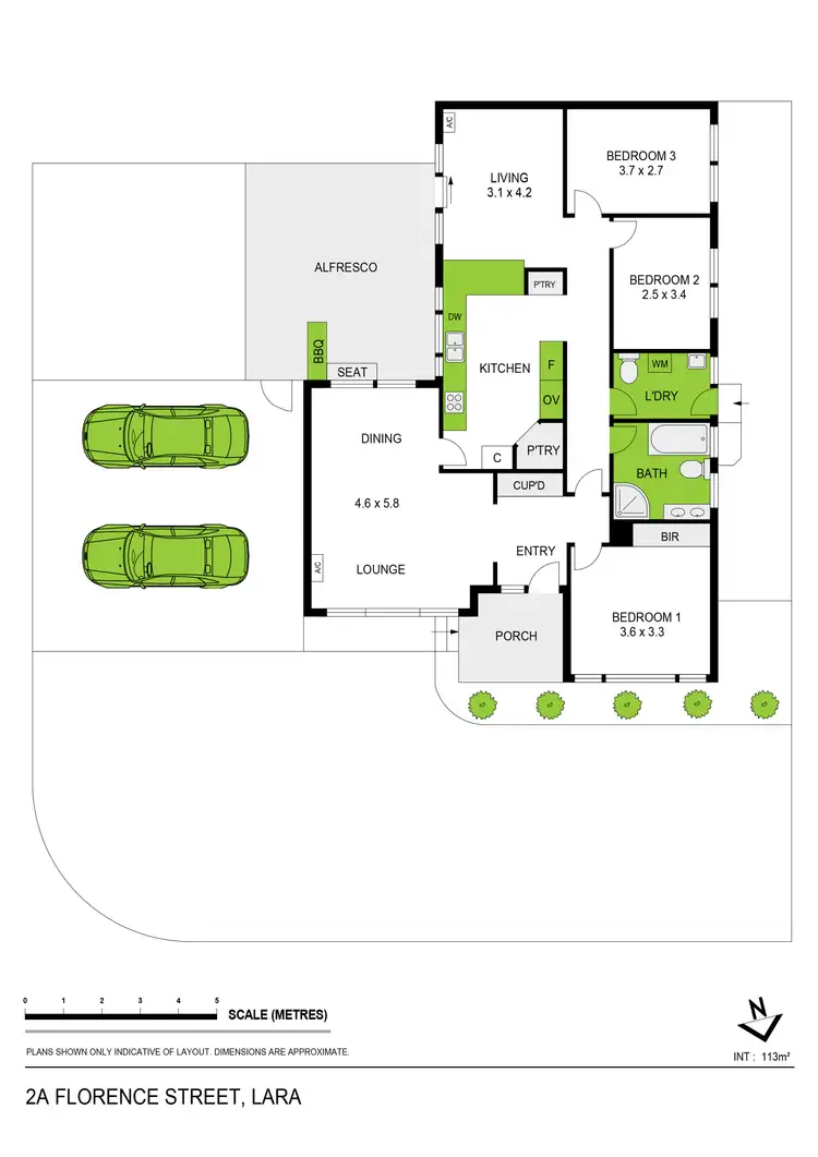 Floorplan of Homely house listing, 2A Florence Street, Lara VIC 3212