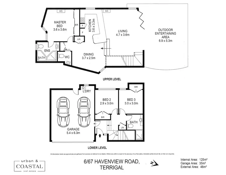 Floorplan of Homely townhouse listing, 6/67 Havenview Road, Terrigal NSW 2260