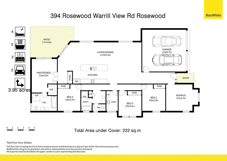 Floorplan of Homely house listing, 394-412 Rosewood-Warrill View Road, Rosewood QLD 4340