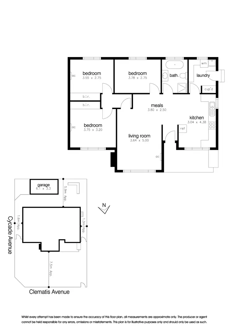 Floorplan of Homely unit listing, 39 Clematis Avenue, Altona North VIC 3025