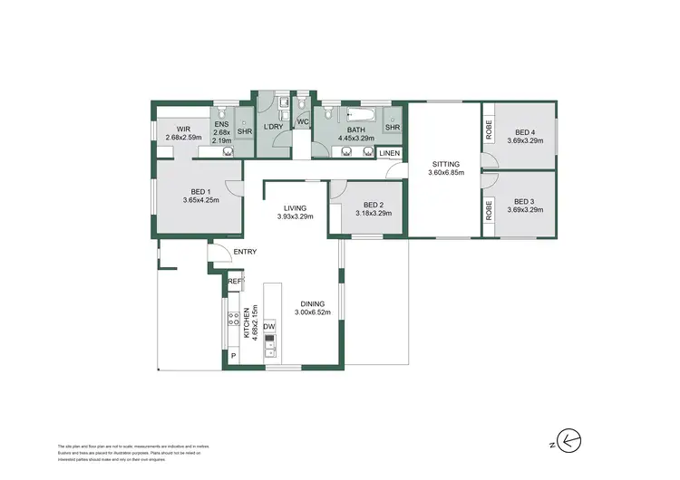 Floorplan of Homely house listing, 13 Myerick Street, Mandurah WA 6210
