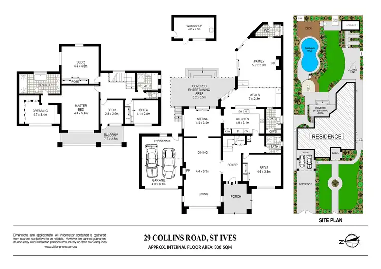Floorplan of Homely house listing, 29 Collins Road, St Ives NSW 2075