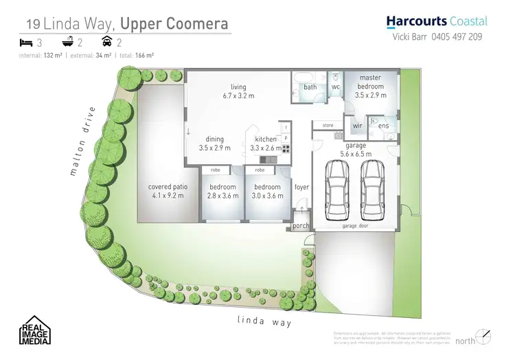 Floorplan of Homely villa listing, 19 Linda Way, Upper Coomera QLD 4209