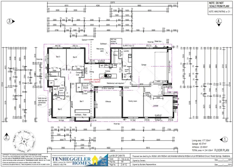 Floorplan of Homely house listing, 16 Bellbird Circuit, New Auckland QLD 4680