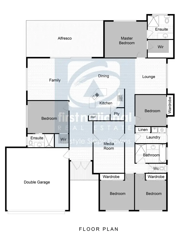 Floorplan of Homely house listing, 227 University Way, Sippy Downs QLD 4556